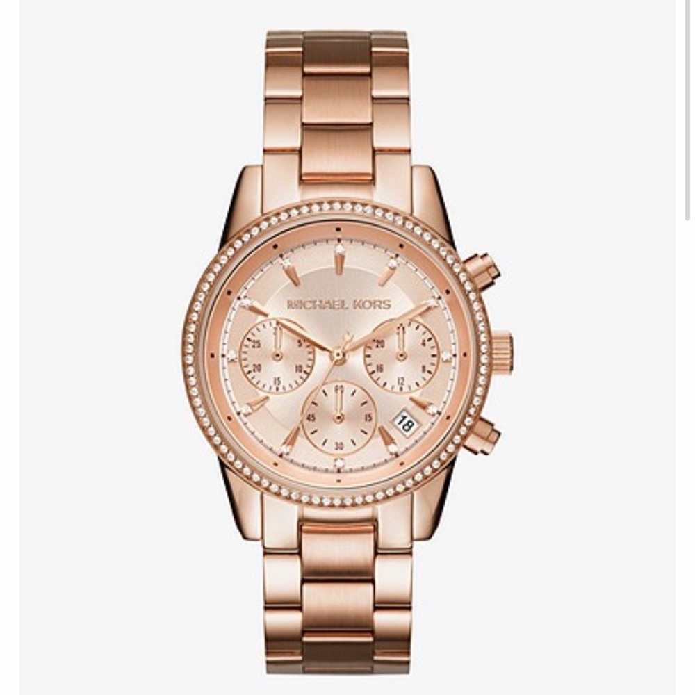 Rose Gold Michael Kors Watch
